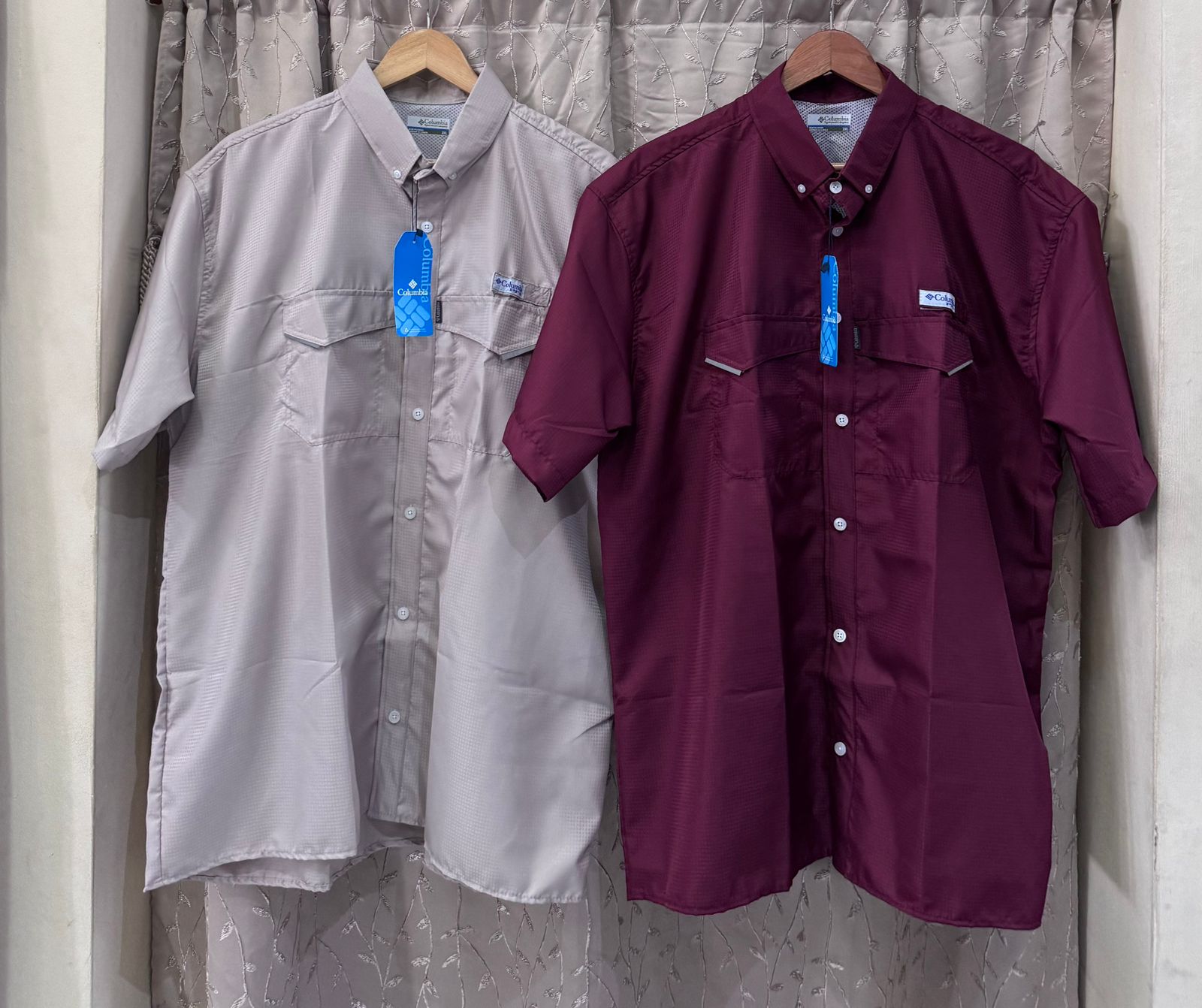 Camisas Columbia talla grande